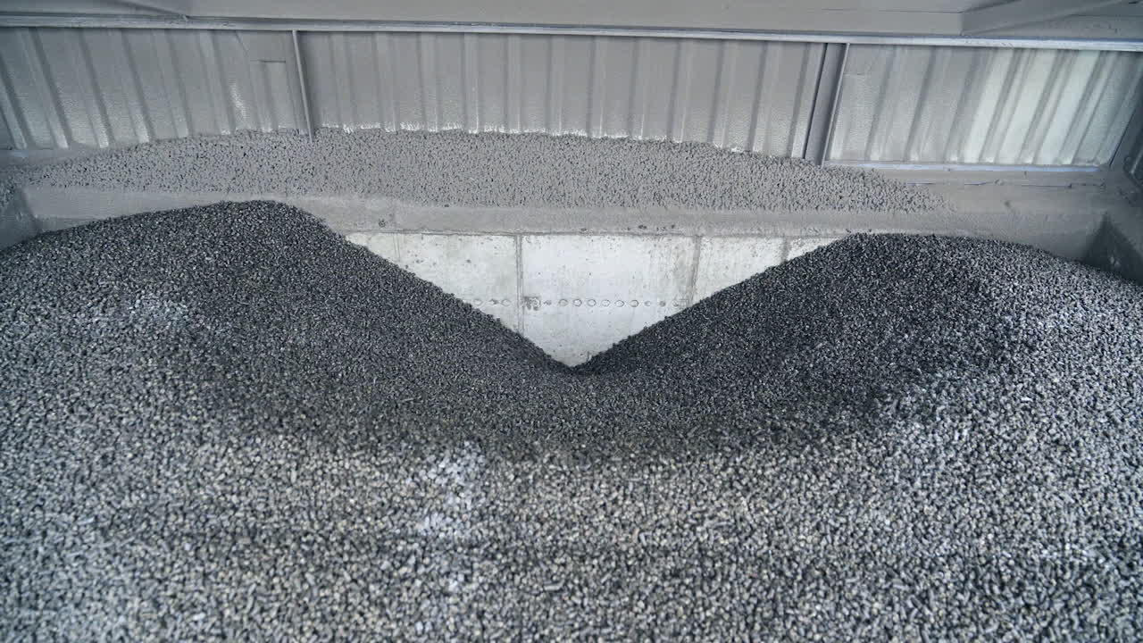 Automatic pellet burner system. Automatic pellet burner system, loading pilots into the oven