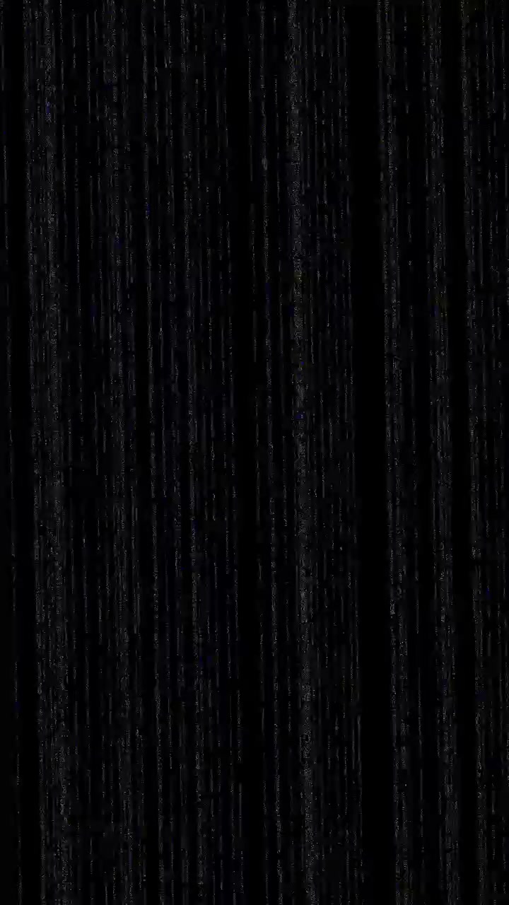 Abstract Digital Glitch Effect with Vertical Lines on Black Background