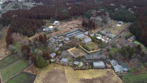 la vista aerea de kumamoto