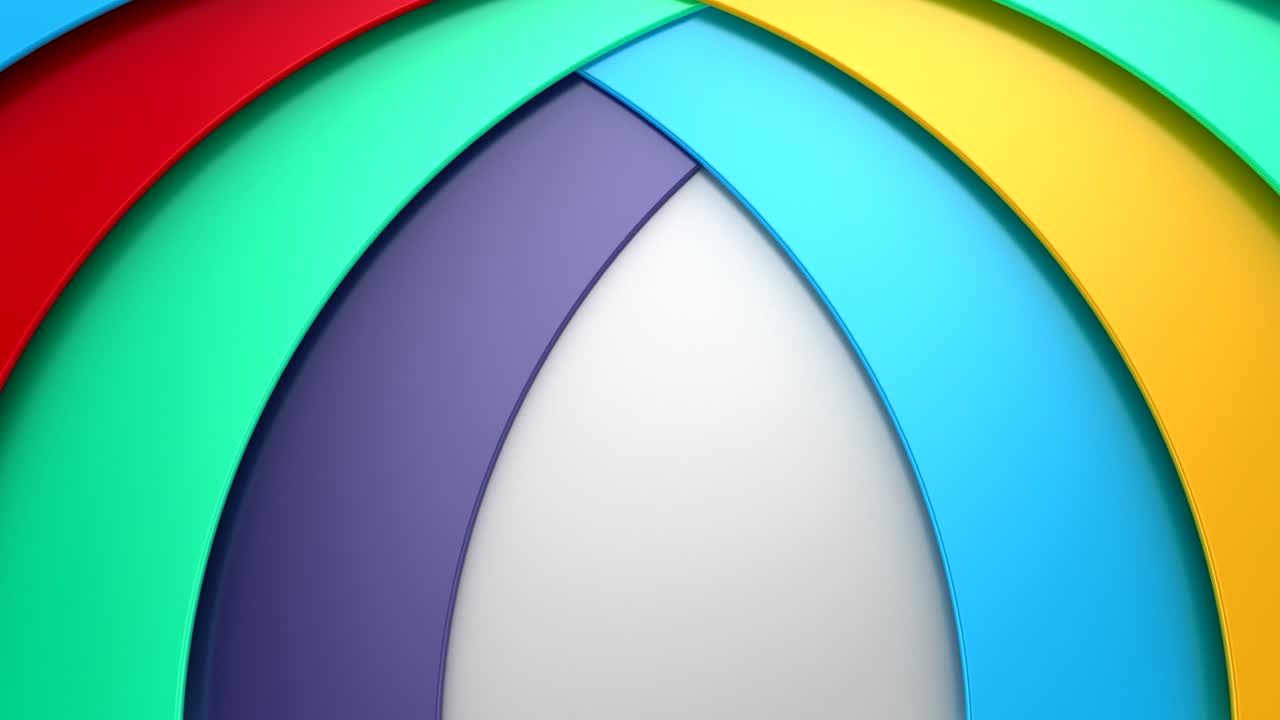 애니메이션 기하학적 모양 배경