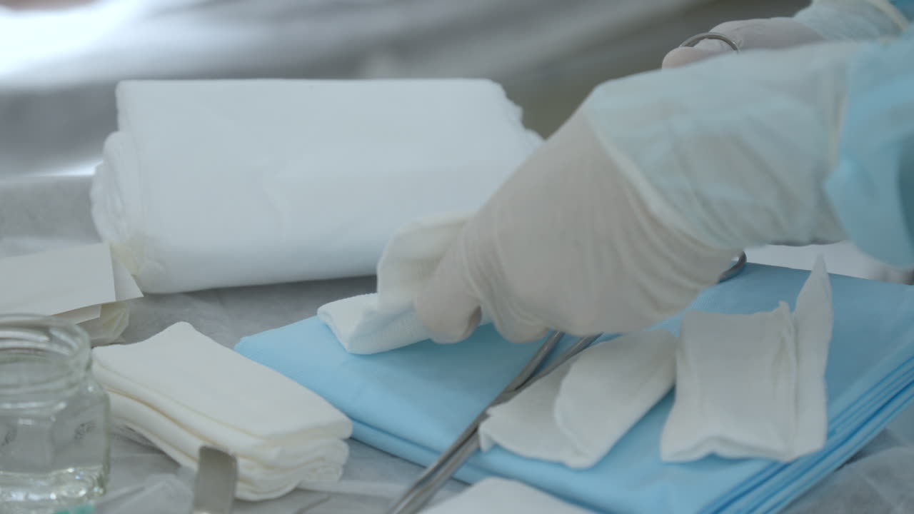 suministros e herramientas para procedimientos médicos