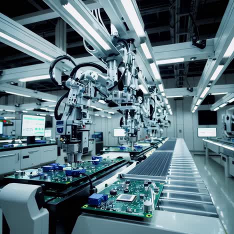 automated electronics manufacturing process