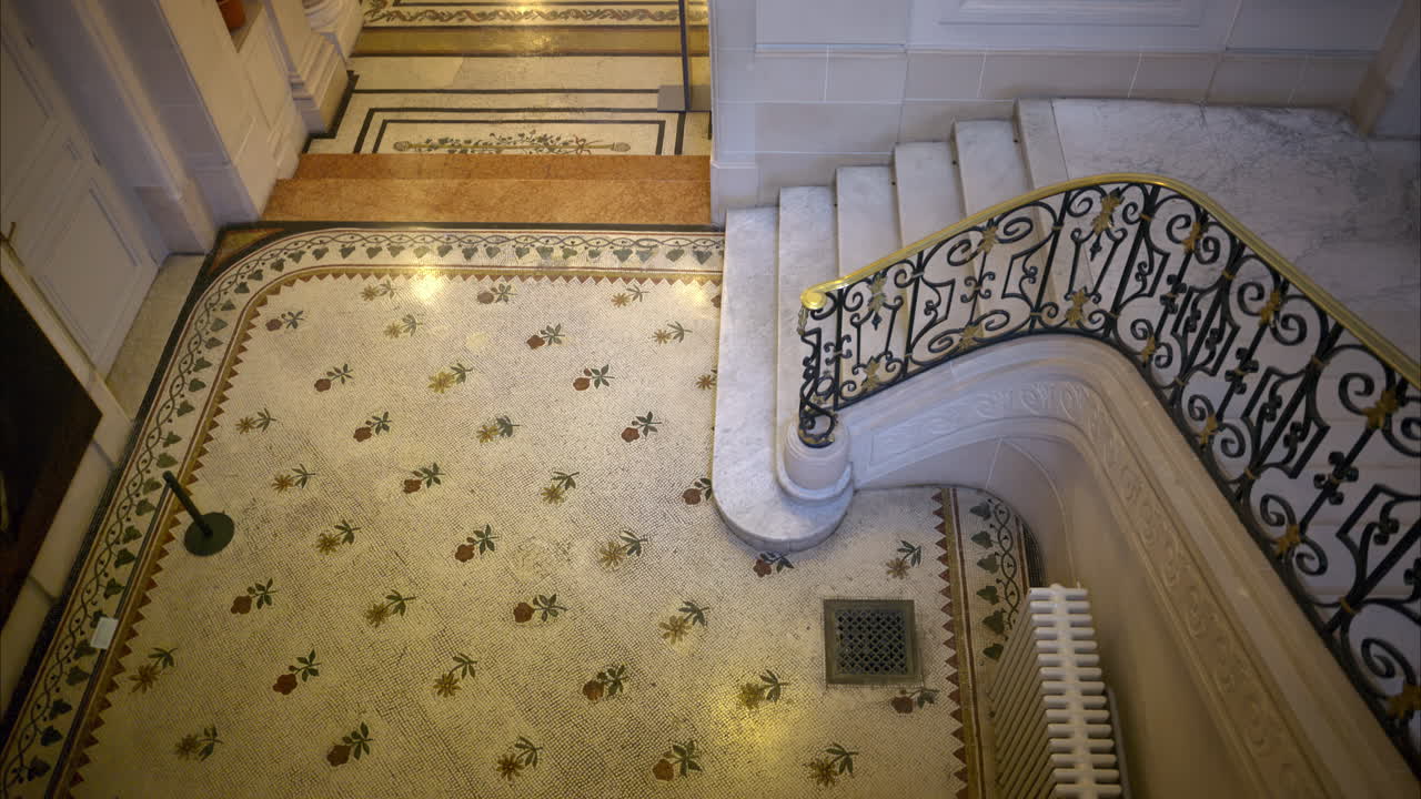 L'interno del Museo Villa Massena a Nizza, Francia