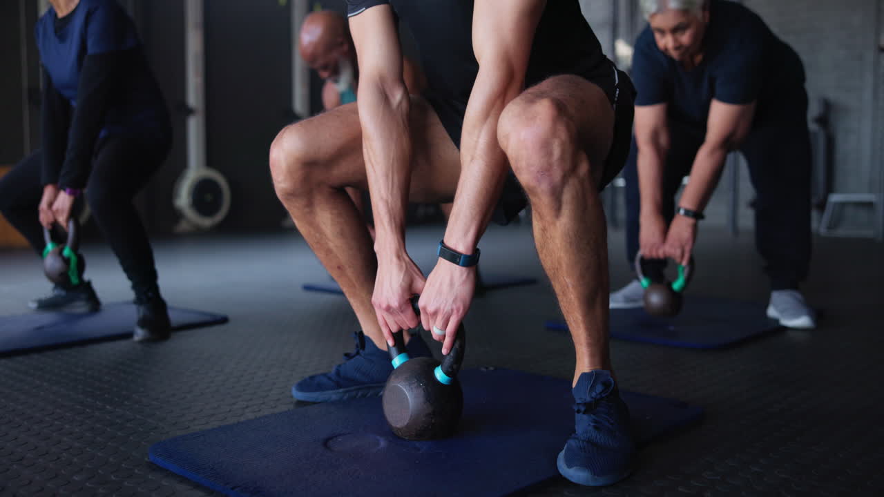 그룹 케틀벨 운동