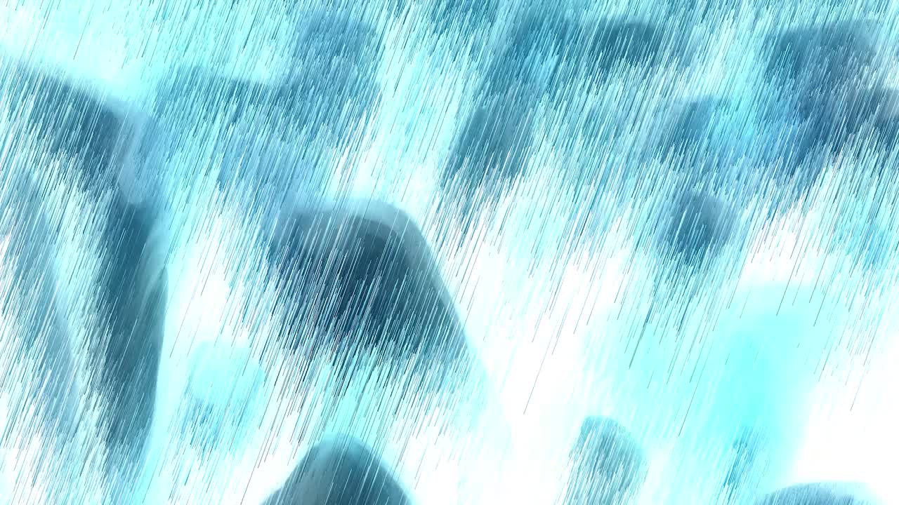 추상적인 파란색과 색 선 배경