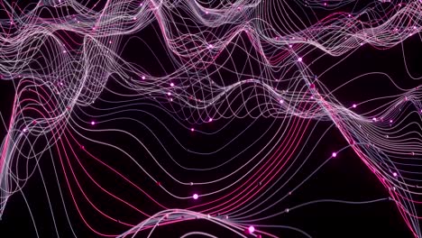 descripción abstracta de 4k de los datos que fluyen a través de una red.