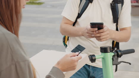 food delivery transaction