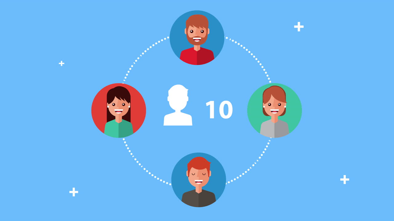 커뮤니티와 카운터에 대한 소셜 미디어 기술