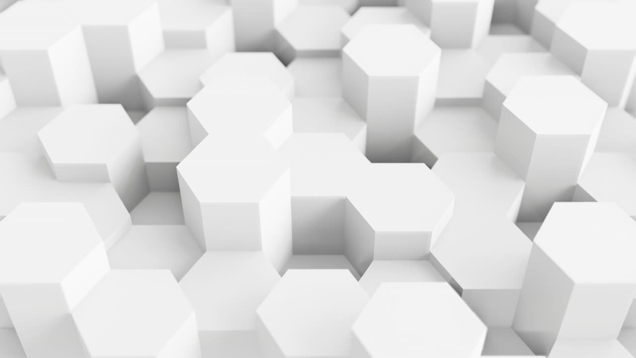 imagens de hexágono branco com espaço