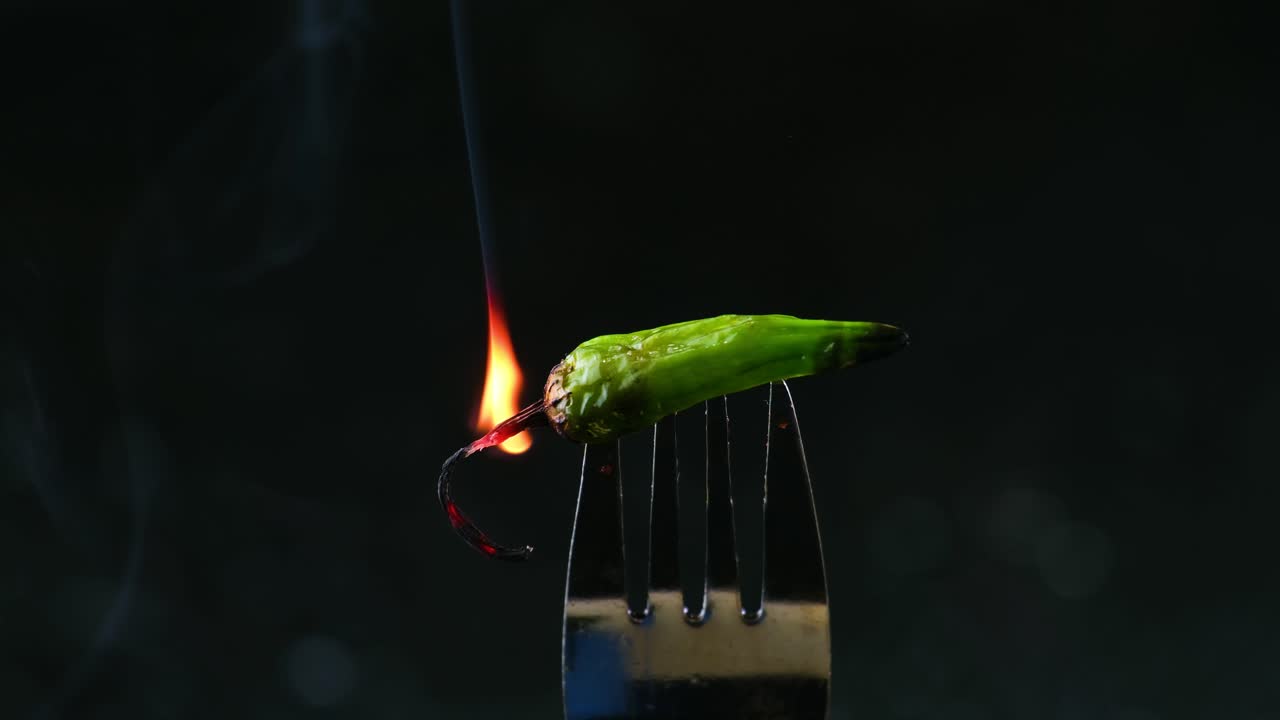 tentación ardiente: el pimienta verde ardiente capsicum annuum de bangladesh