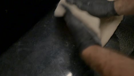 fondo de pizza en cámara lenta hd