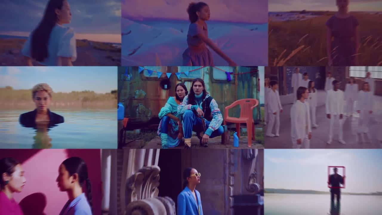 Slideshow video template