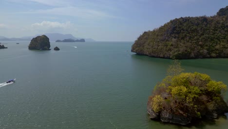 Longtail-boot-Einsame-Insel-Langkawi