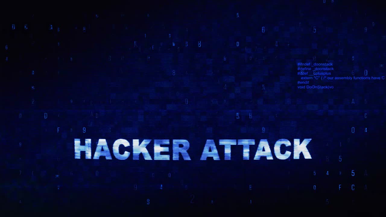 Hacker Attack Warning
