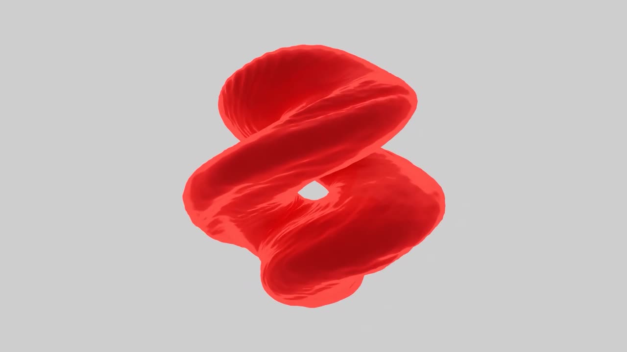 빨간색 추상적인 기하학적 모양