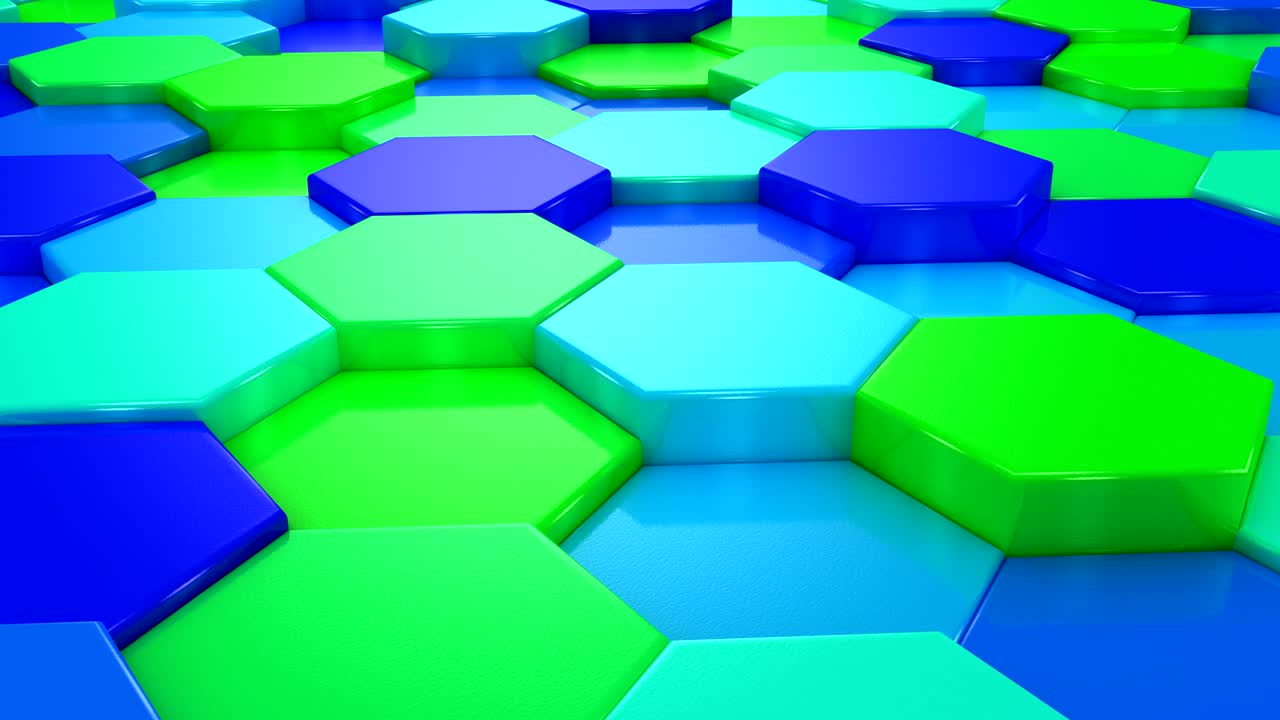 los panales de miel animados cambian de color