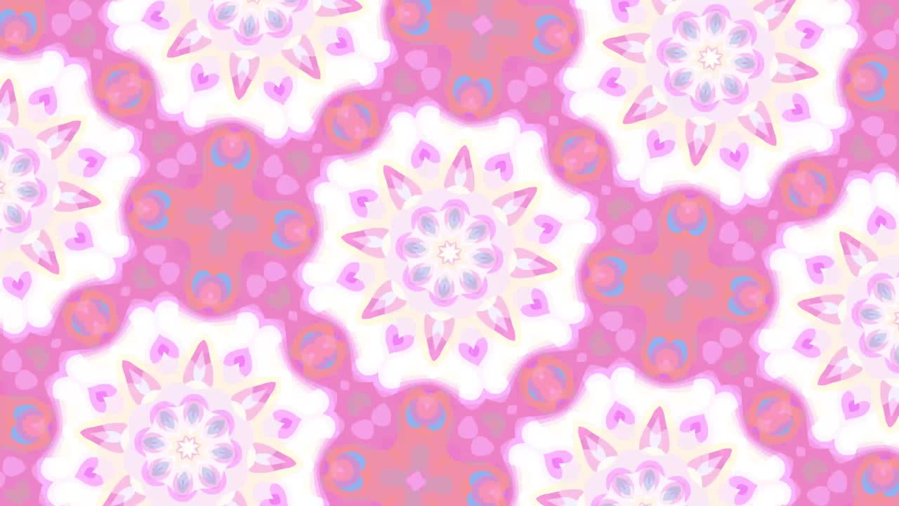 칼레이도스코프 추상 기하학적 효과 배경