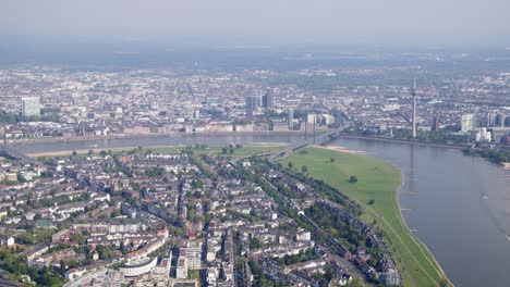 high resolution video from the city of duesseldorf