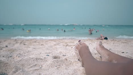 people-have-rest-among-turquoise-warm-rolling-ocean-waves