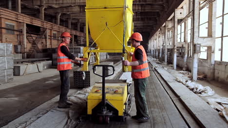 production of concrete blocks. factory for the production of concrete blocks