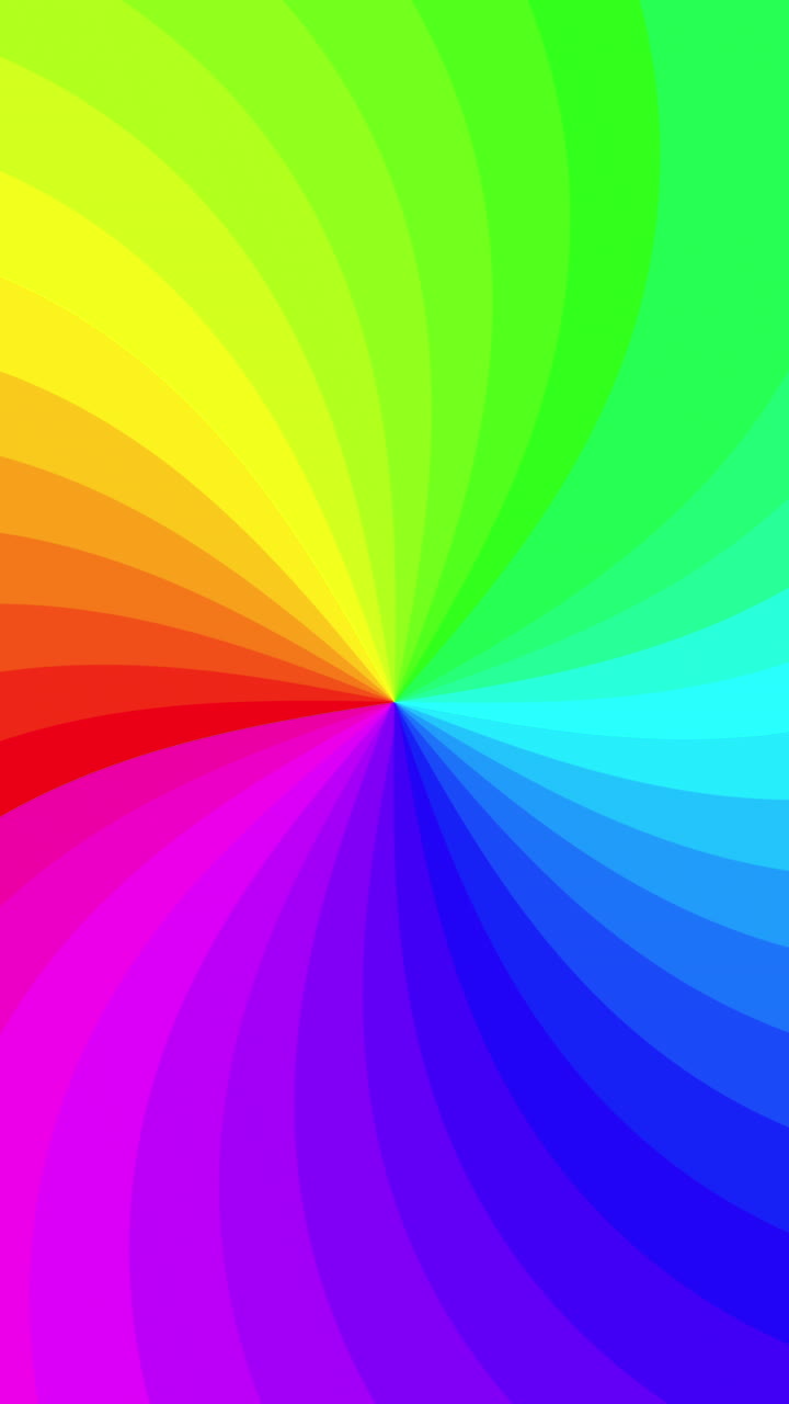 수직으로 추상적인 나선형 조명