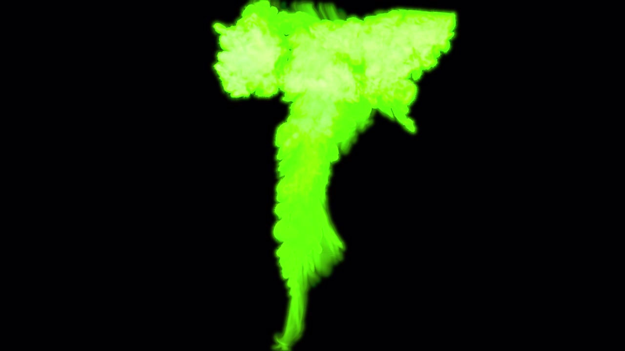 Neon plasmajet på transparent baggrund