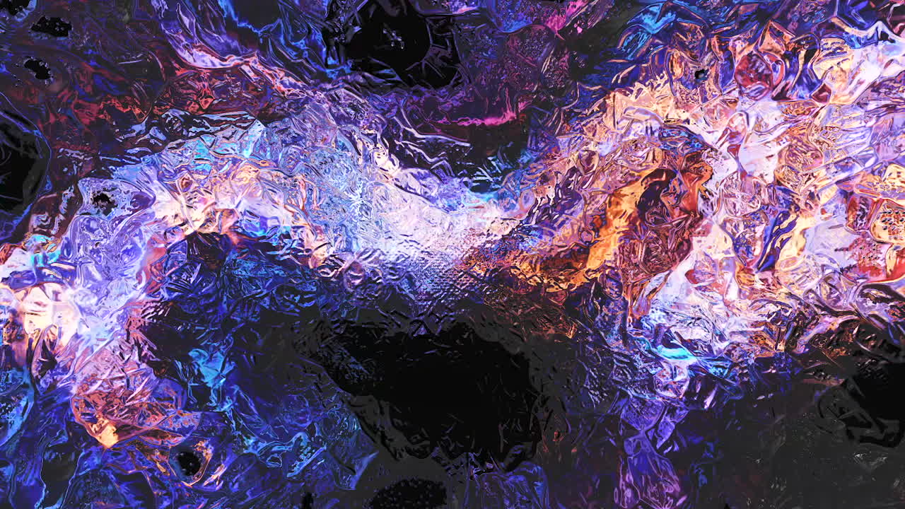 arte abstracto de las galaxias líquidas