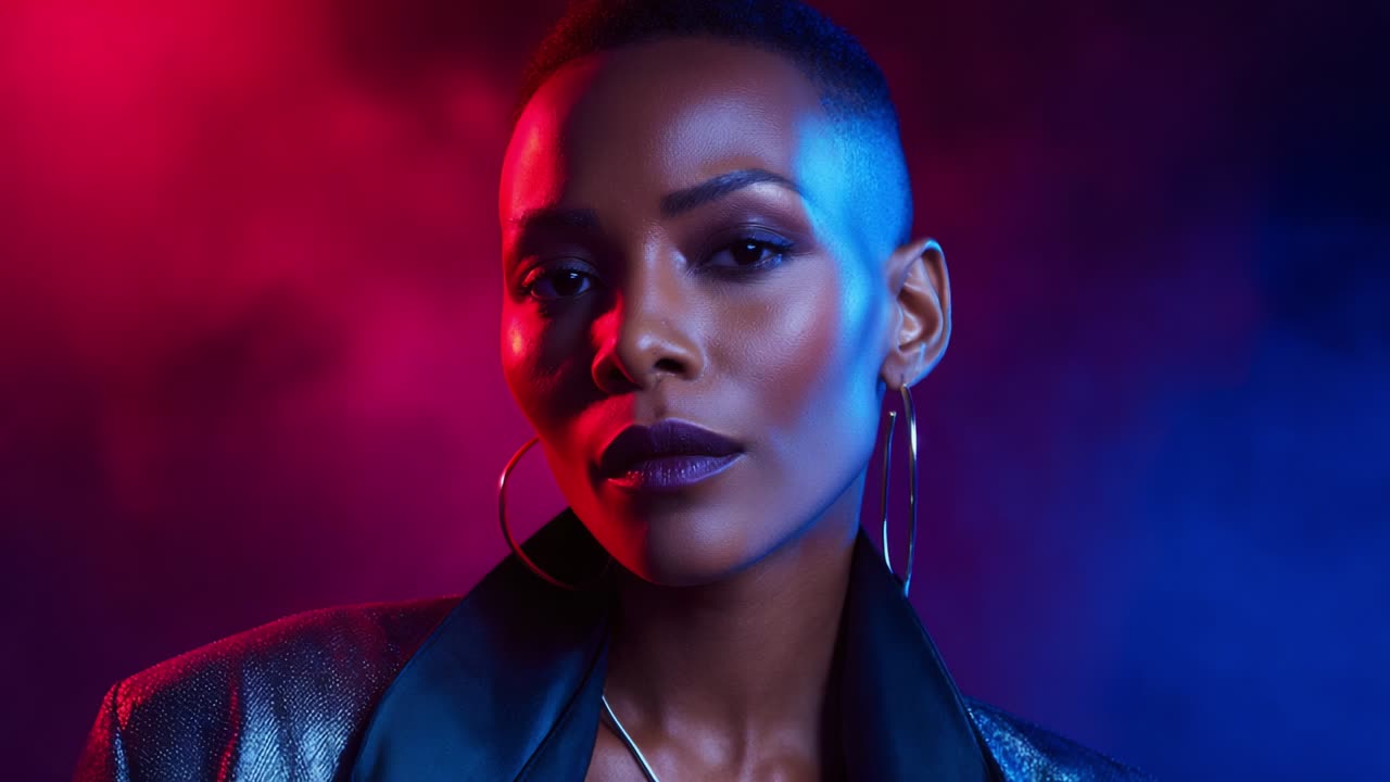 Stunning Portrait of a Beautiful Woman