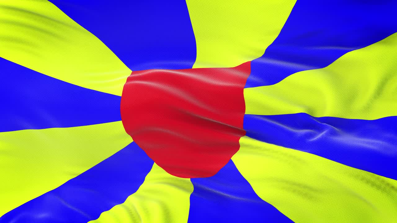 벨기에 서부 플랑드르의 발이 바람에 흔들리고 있으며 매우 상세한 직물 질감입니다.