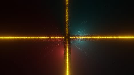 entorno de bucle de ciencia ficción de túnel, tecnología fondo abstracto digital.3d ilustración de renderización. fondo futurista creativo abstracto.