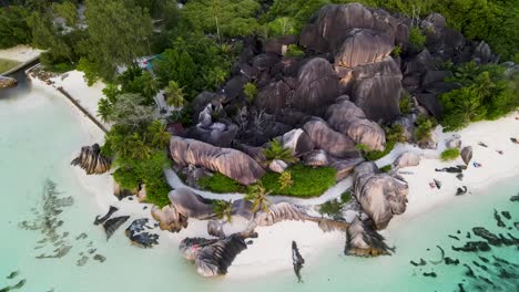 seychelles la digue rocks aerial drone15.mp4