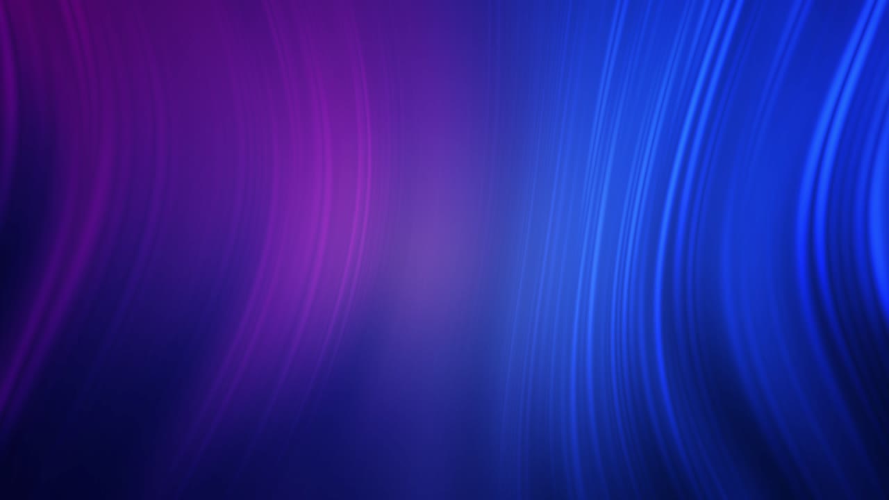 Dynamic blue and purple light beams create ethereal aurora display - cosmic light rays dance across vibrant gradient background