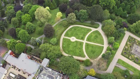 view of the arboretum in nottingham