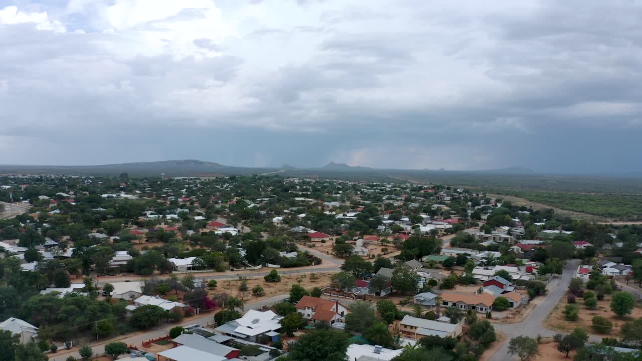 아프리카 의 도시 의 공중 전망