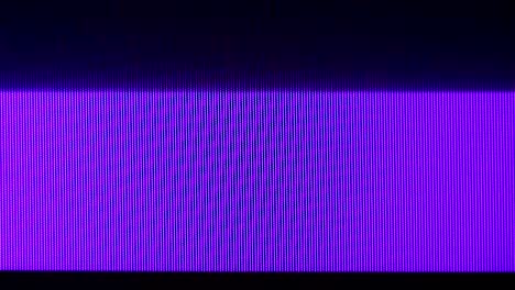 defects and interference of the video signal. the effects of noise and malfunction of the tv, computer