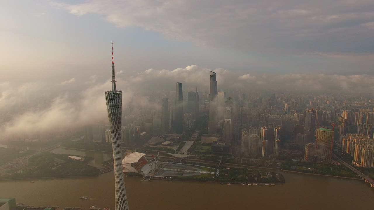paisaje de la ciudad de guangzhou