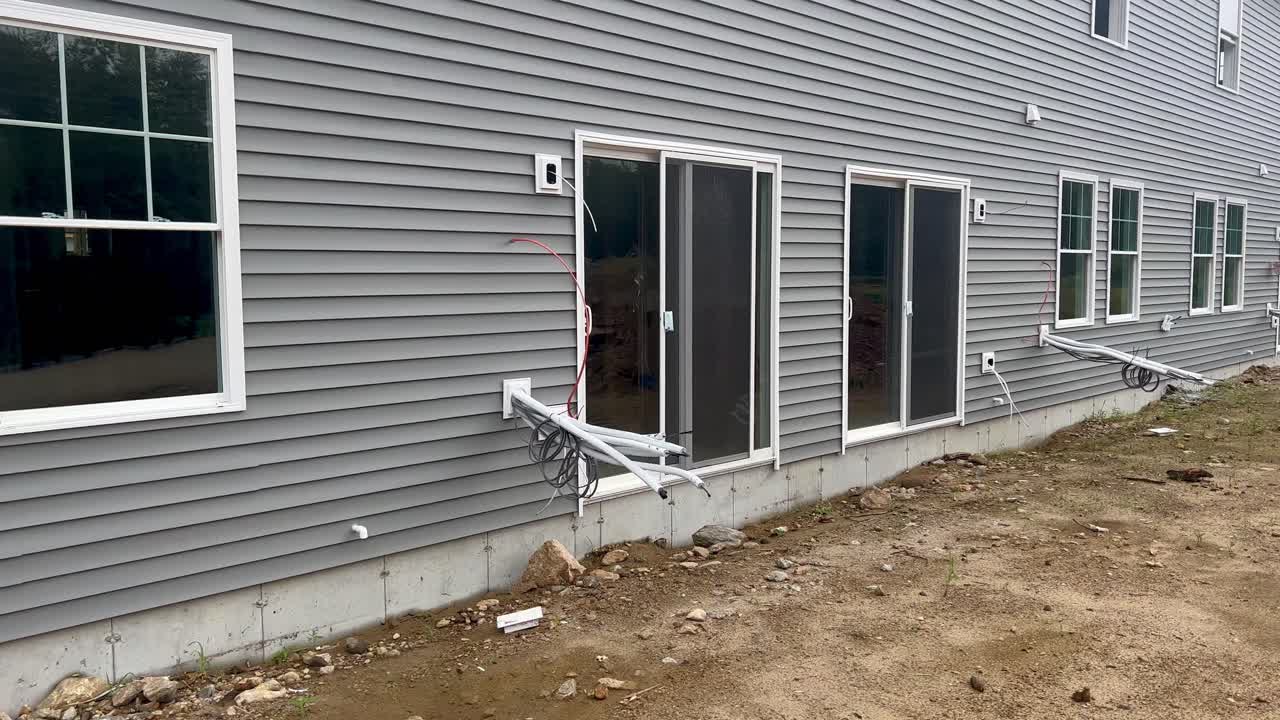 sitio de construcción de un nuevo desarrollo de viviendas