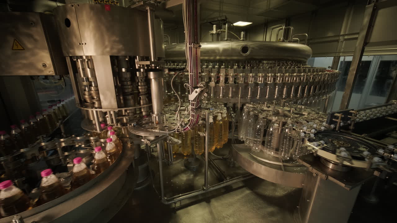 Modern Beverage Bottling Plant