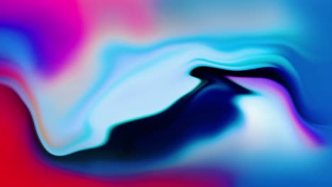 abstracto color líquido movimiento gradiente de fondo con luz cromática iridescente. neón rosa y azul fluido de flujo gradiente fondo textura vibrante. prisma, patrón, textil de moda, protector de pantalla.