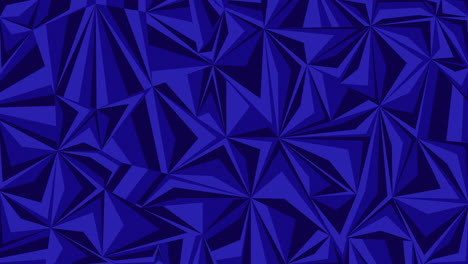 sapphire blue abstract geometric shapes looping background animation