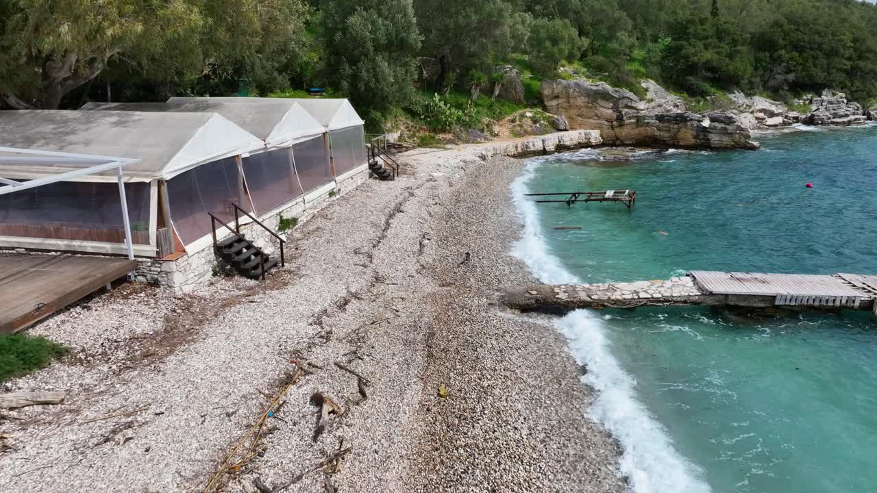 Kerasia Beach, Corfu: Turquoise Waters and Lush Greenery