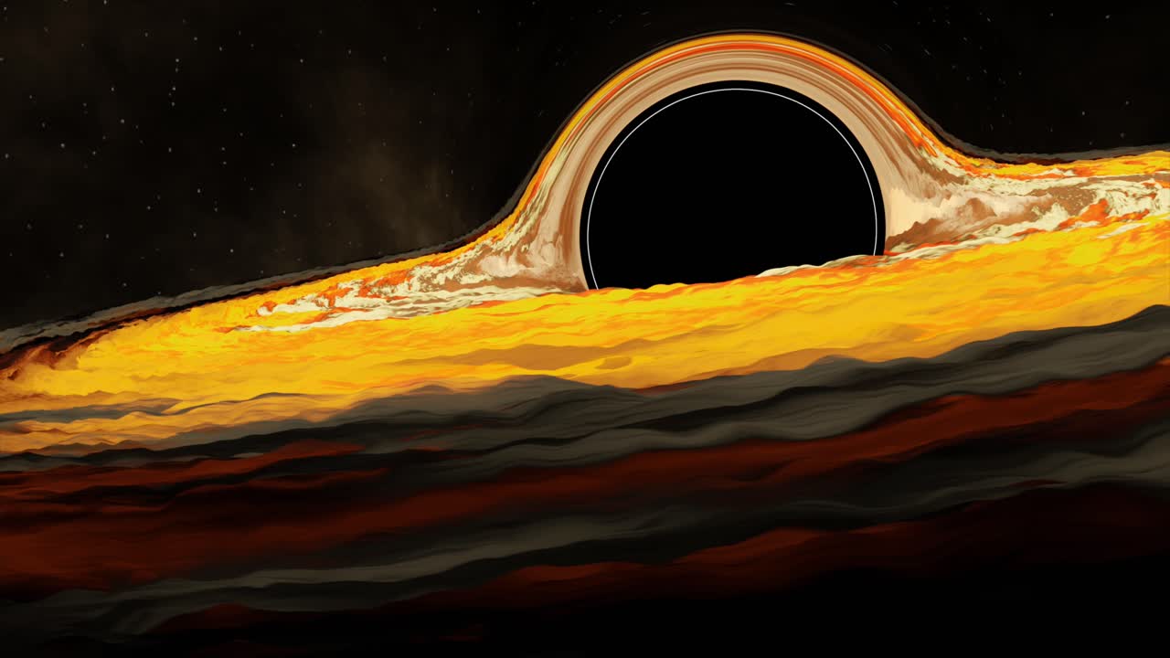 우주에 있는 블랙홀