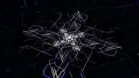 patrón tecnológico abstracto