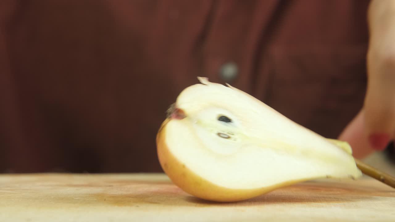 frutas cortadas a bordo