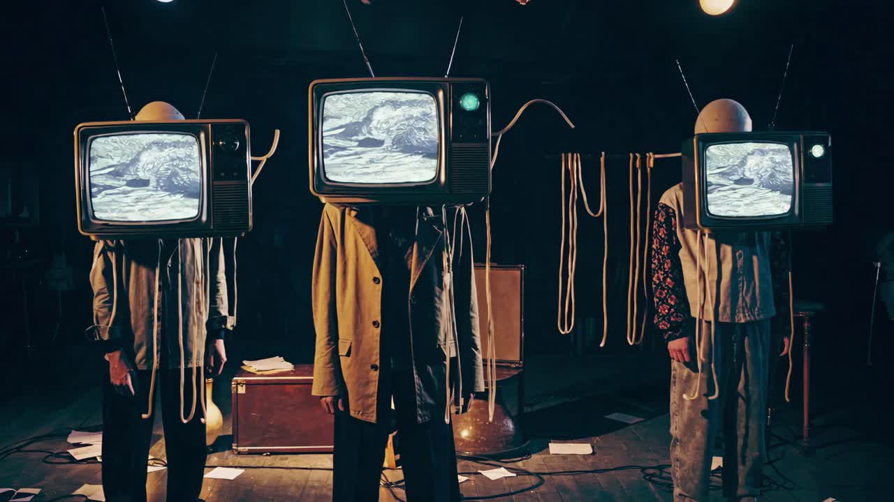 텔레비전 머리를 가진 사람들