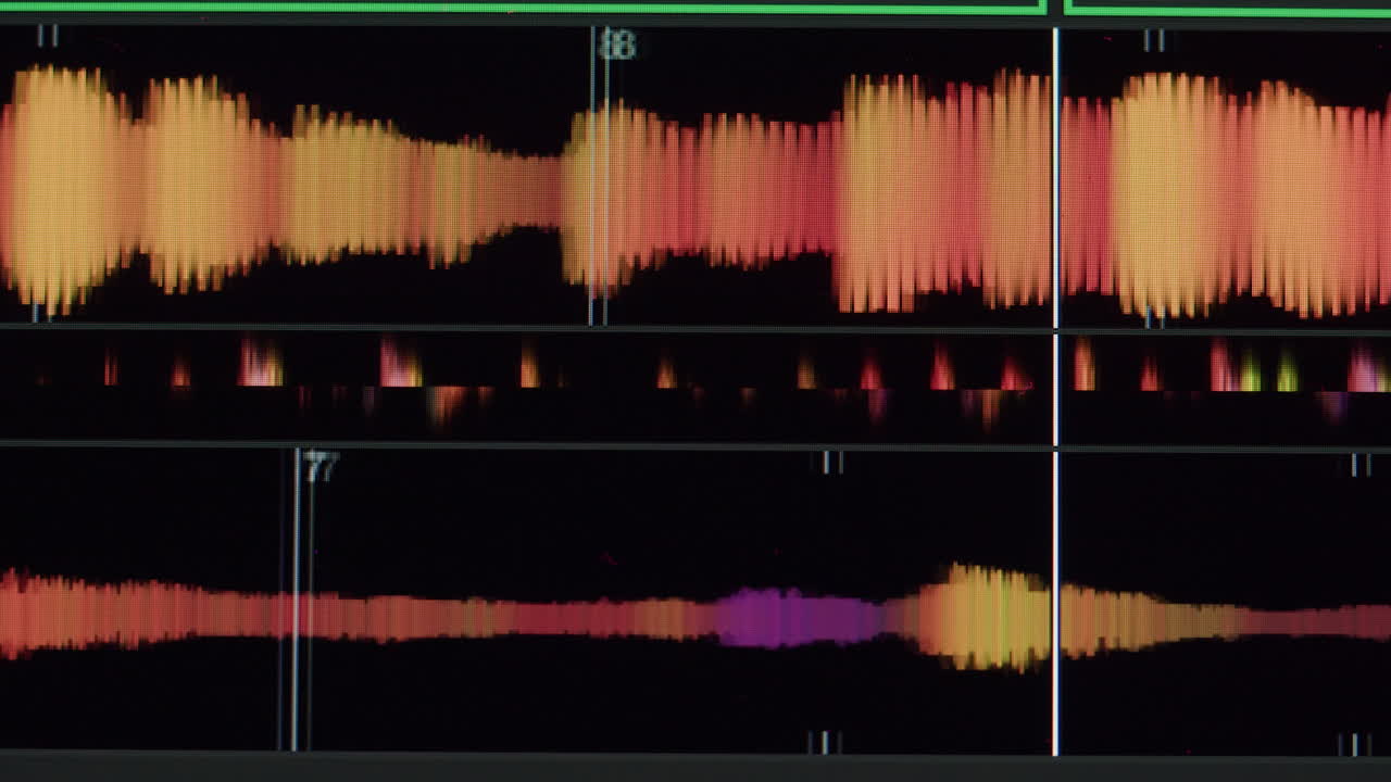 DJ with headphones and sunglasses playing music on festival in night club. Techno musician performing at nightclub for concert crowd of people, city bar.