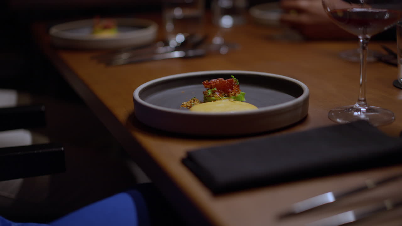 Fine dining experience