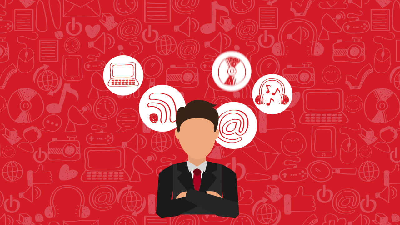 기술과 관련된 생각을 가진 사업가