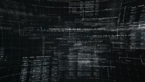 redes neuronales de inteligencia artificial de cuadrícula de matriz holográfica - concepto de 5g