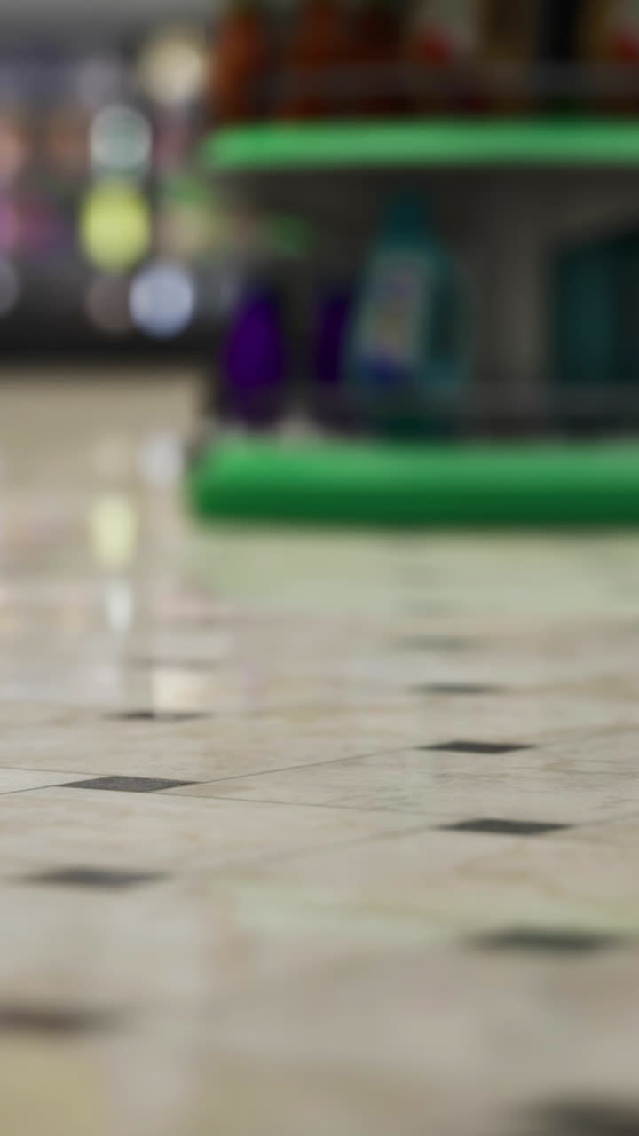 코로나19 전염병과 빈 슈퍼마켓